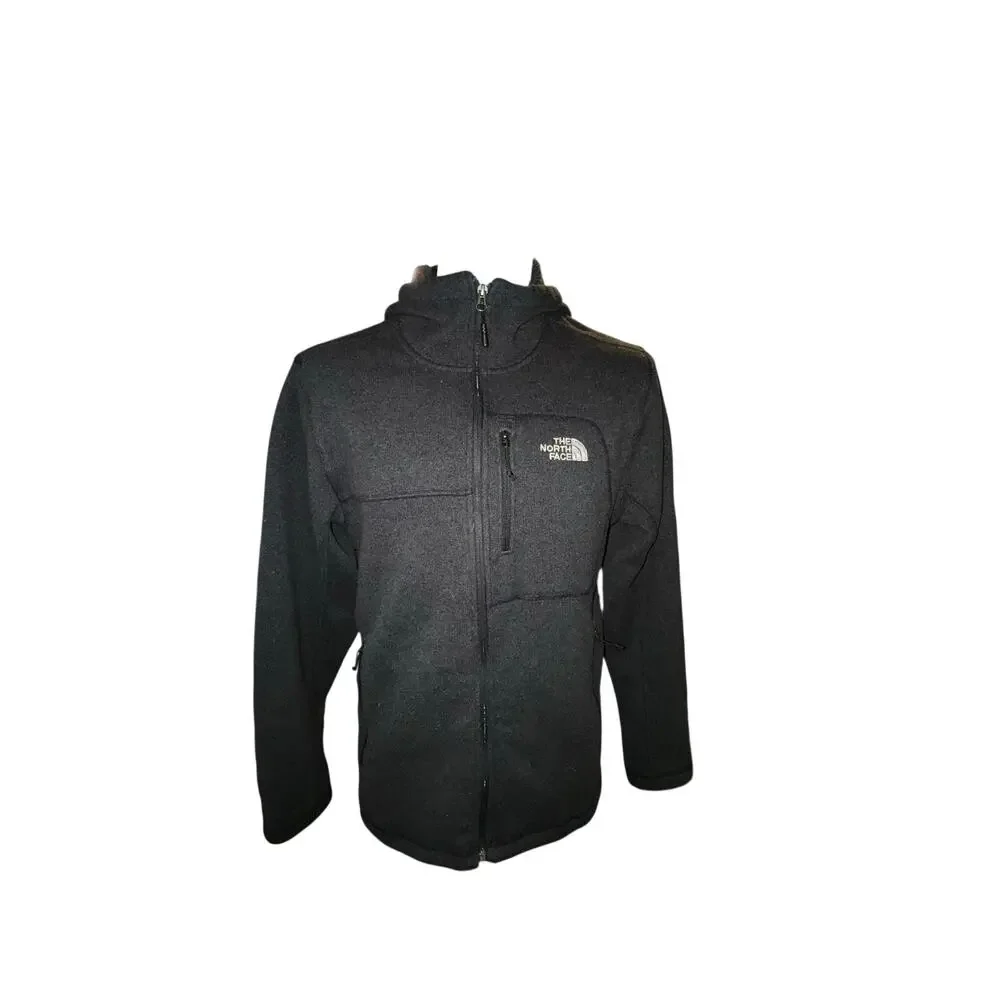 The North Face Men’s Black Zip Up Fleece Jacket Large Full‎ Zip